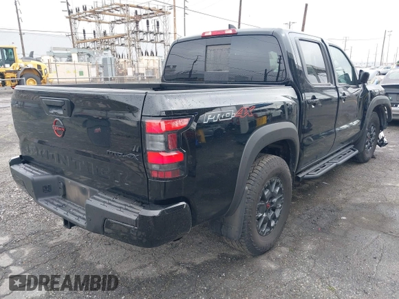 2024 Nissan Frontier SV with VIN 1N6ED1EK0RN654245, listed as a IAAI auction lot 41919490 with 12,808 mi miles and . Bid and sale history available at DreamBid. Image 4.