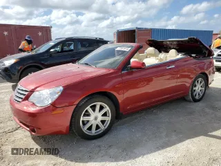 2008 Chrysler Sebring Limited with VIN 1C3LC65M58N179433, listed as a Copart auction lot 77661614 with 0 mi miles and Non Repairable. Bid and sale history available at carsss.com. Image 1.