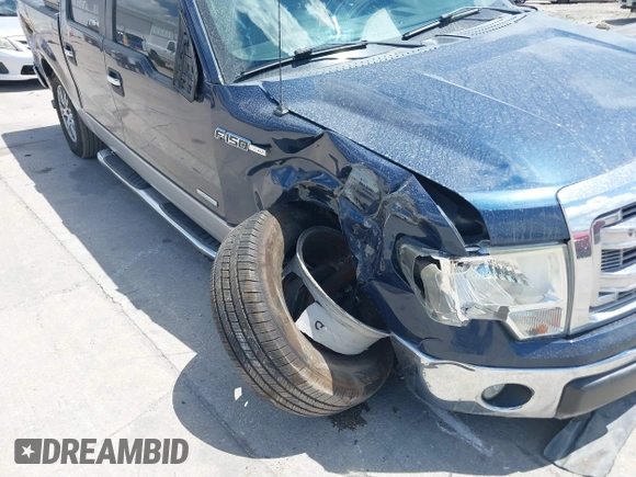 2014 Ford F-150 XL with VIN 1FTFW1CT6EKD89226, listed as a IAAI auction lot 39345246 with 160,905 mi miles. Bid and sale history available at carsss.com. Image 12.