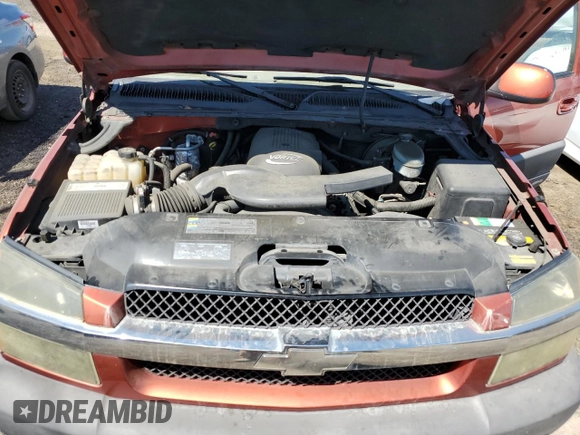 2003 Chevrolet Avalanche with VIN 3GNEK13T83G201485, listed as a Copart auction lot 61097094 with 120,113 mi miles and Salvage Title. Bid and sale history available at carsss.com. Image 11.
