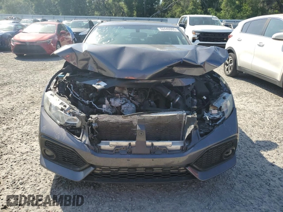 2017 Honda Civic Si with VIN 2HGFC3A56HH752212, listed as a Copart auction lot 52446995 with 134,218 mi miles and Salvage Title. Bid and sale history available at DreamBid. Image 5.