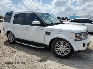 2016 Land Rover LR4 HSE Lux with VIN SALAK2V61GA798836, listed as a Copart auction lot 50187345 with 157,818 mi miles and Clean Title. Bid and sale history available at DreamBid. Image 4.