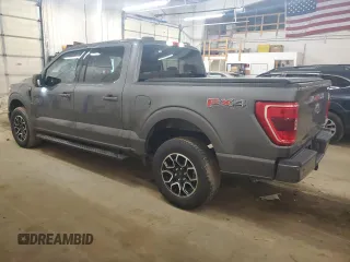 2022 Ford F-150 XL with VIN 1FTFW1E82NKF01075, listed as a Copart auction lot 51928525 with 45,342 mi miles and Salvage Title. Bid and sale history available at DreamBid. Image 2.