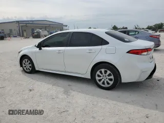 2023 Toyota Corolla Hybrid LE with VIN JTDBCMFE9P3021237, listed as a Copart auction lot 50127525 with 22,200 mi miles and Salvage Title. Bid and sale history available at carsss.com. Image 2.