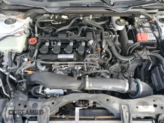 2017 Honda Civic Si with VIN 2HGFC3A50HH753243, listed as a Copart auction lot 88440335 with 82,181 mi miles and Salvage Title. Bid and sale history available at DreamBid. Image 11.