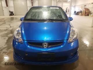 2007 Honda Fit Sport with VIN JHMGD38607S050939, listed as a Copart auction lot 53923425 with 184,416 mi miles and Clean Title. Bid and sale history available at carsss.com. Image 5.