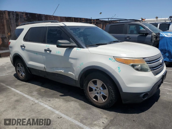 2011 Ford Explorer with VIN 1FMHK7B87BGA56886, listed as a Copart auction lot 62608035 with 151,378 mi miles and Salvage title. Bid and sale history available at DreamBid. Image 4.