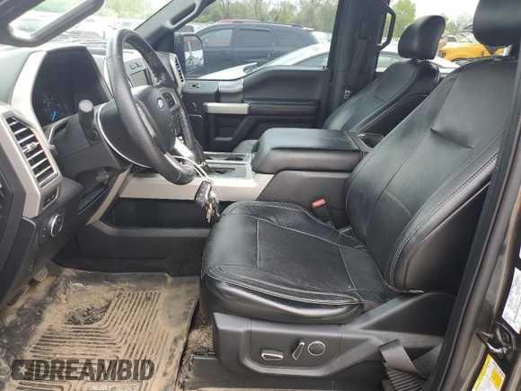 2015 Ford F-150 XLT с VIN 1FTEW1EG1FFC17112, выставлен на аукционе Copart как лот 56125095 с пробегом 83 685 миль миль и Списание • Salvage title. История ставок и продаж доступна на DreamBid. Изображение 7.