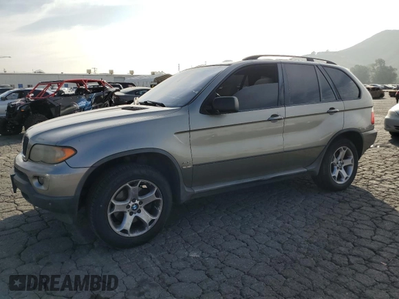 2005 BMW X5 3.0i with VIN 5UXFA13565LY14291, listed as a Copart auction lot 82905594 with 181,688 mi miles and Salvage Title. Bid and sale history available at carsss.com. Image 1.
