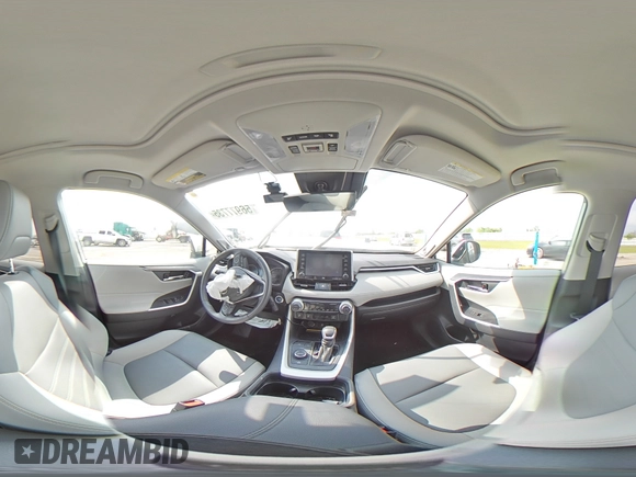 2021 Toyota RAV4 Hybrid LE with VIN 4T3B6RFV8MU056574, listed as a Copart auction lot 56977735 with 19,032 mi miles and Salvage title. Bid and sale history available at DreamBid. Image 14.
