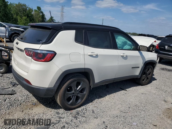 2019 Jeep Compass Altitude with VIN 3C4NJCBB6KT782474, listed as a Copart auction lot 53951275 with 70,480 mi miles and Non Repairable. Bid and sale history available at carsss.com. Image 3.