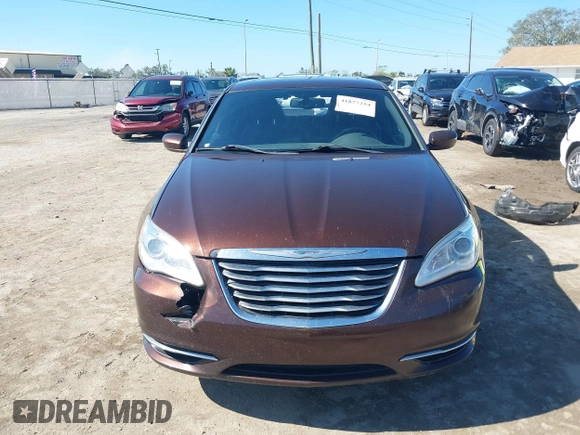 2013 Chrysler 200 Touring with VIN 1C3CCBBB9DN550812, listed as a IAAI auction lot 41677254 with 172,873 mi miles and . Bid and sale history available at carsss.com. Image 12.