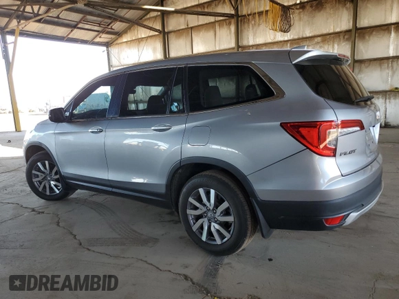 2020 Honda Pilot EX-L with VIN 5FNYF5H50LB002156, listed as a Copart auction lot 44598405 with 68,874 mi miles and Salvage Title. Bid and sale history available at carsss.com. Image 2.