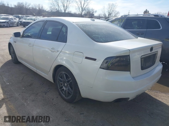 2008 Acura TL with VIN 19UUA66288A033751, listed as a IAAI auction lot 41502588 with 204,074 mi miles. Bid and sale history available at carsss.com. Image 3.