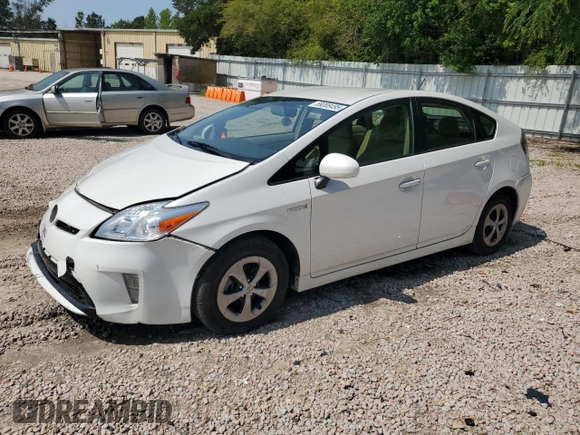 2014 Toyota Prius Four with VIN JTDKN3DU4E0392318, listed as a Copart auction lot 59008495 with 127,709 mi miles and Salvage title. Bid and sale history available at DreamBid. Image 1.