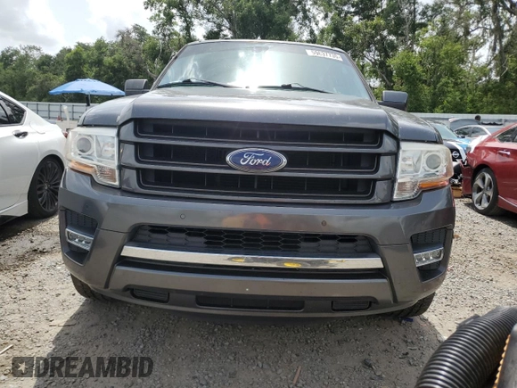2017 Ford Expedition Max Limited с VIN 1FMJK1KT5HEA10710, выставлен на аукционе Copart как лот 59637735 с пробегом 83 171 миль миль и Списание • Salvage title. История ставок и продаж доступна на DreamBid. Изображение 5.