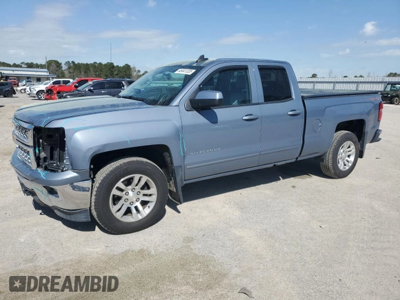 2015 Chevrolet Silverado 1500 LT with VIN 1GCVKREC3FZ411968, listed as a Copart auction lot 48441335 with 102,801 mi miles and Clean Title. Bid and sale history available at carsss.com. Image 1.