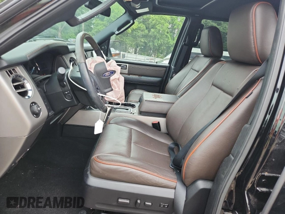 2017 Ford Expedition XLT z VIN 1FMJU1HT3HEA43562, wystawiony jako Copart lot #60684635 z przebiegiem 77 306 mil mil oraz Szkoda całkowita • Salvage title. Historia ofert i sprzedaży dostępna na DreamBid. Obrazek 7.