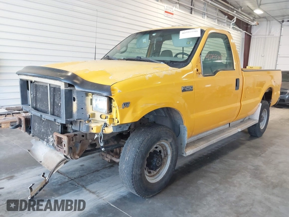 1999 Ford F-250 XL with VIN 1FTNF21L9XED36347, listed as a IAAI auction lot 42757741 with 274,224 mi miles and . Bid and sale history available at DreamBid. Image 2.
