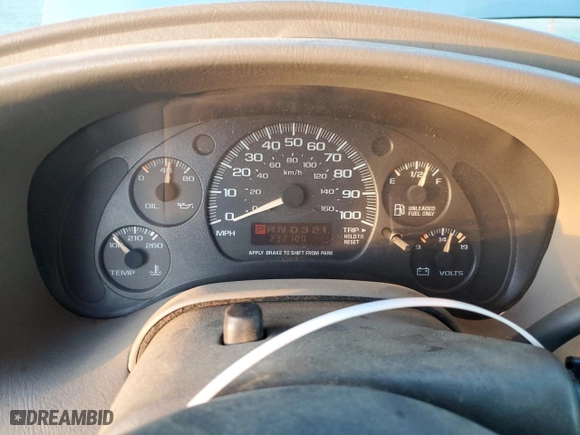 2002 GMC Safari Passenger with VIN 1GKDM19XX2B510542, listed as a Copart auction lot 87019404 with 232,100 mi miles and Salvage Title. Bid and sale history available at carsss.com. Image 9.