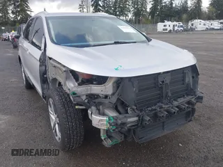 2015 Ford Edge Titanium with VIN 2FMTK4K95FBB10331, listed as a IAAI auction lot 41990356 with 121,337 mi miles. Bid and sale history available at carsss.com. Image 6.