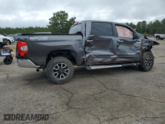2015 Toyota Tundra Limited with VIN 5TFHW5F14FX457313, listed as a Copart auction lot 56159505 with Not provided miles and Salvage title. Bid and sale history available at DreamBid. Image 3.