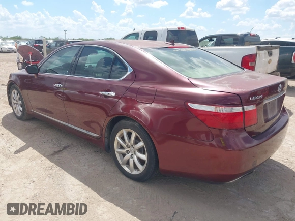 2008 Lexus LS 460 z VIN JTHBL46F485058127, wystawiony jako IAAI lot #42589668 z przebiegiem 206 354 mil mil oraz . Historia ofert i sprzedaży dostępna na DreamBid. Obrazek 3.