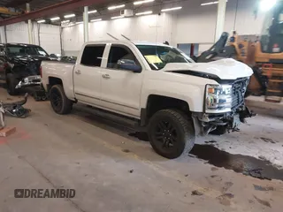 2018 Chevrolet Silverado 1500 LTZ with VIN 3GCUKSEC5JG596830, listed as a IAAI auction lot 41788299 with 85,684 mi miles. Bid and sale history available at carsss.com. Image 1.