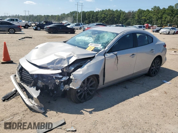 2024 Mazda 3 S Select Sport with VIN 3MZBPABM2RM422482, listed as a Copart auction lot 46460835 with Not Provided miles and Salvage Title. Bid and sale history available at DreamBid. Image 1.