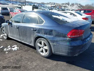 2012 Volkswagen Passat SE w/Sunroof with VIN 1VWBH7A34CC109399, listed as a IAAI auction lot 41411250 with 116,152 mi miles. Bid and sale history available at carsss.com. Image 3.