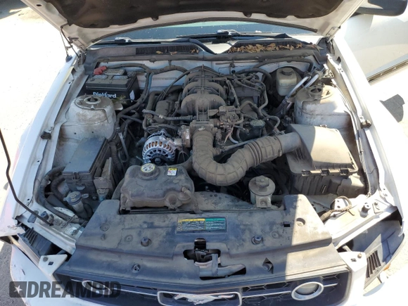 2007 Ford Mustang Deluxe with VIN 1ZVFT80N875283866, listed as a Copart auction lot 50806135 with 99,858 mi miles and Salvage Title. Bid and sale history available at carsss.com. Image 11.