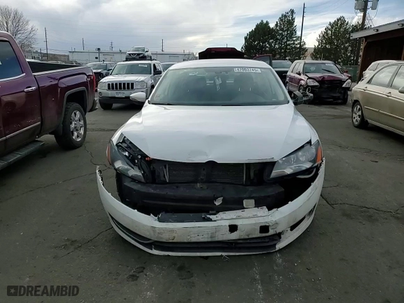 2012 Volkswagen Passat S w/Appearance with VIN 1VWAH7A31CC039260, listed as a Copart auction lot 47003745 with 91,441 mi miles and Salvage Title. Bid and sale history available at carsss.com. Image 11.