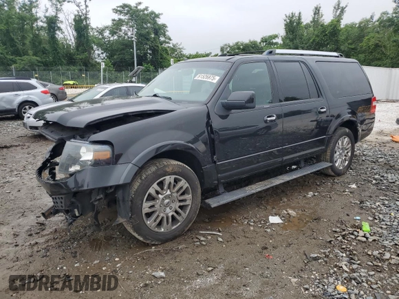 2014 Ford Expedition Max Limited with VIN 1FMJK2A51EEF07371, listed as a Copart auction lot 61526975 with 237,952 mi miles and Salvage title. Bid and sale history available at DreamBid. Image 1.