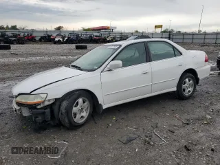 2000 Honda Accord EX z VIN 1HGCG1659YA026489, wystawiony jako Copart lot #54927565 z przebiegiem 201 175 mil mil oraz Szkoda całkowita • Salvage title. Historia ofert i sprzedaży dostępna na DreamBid. Obrazek 1.