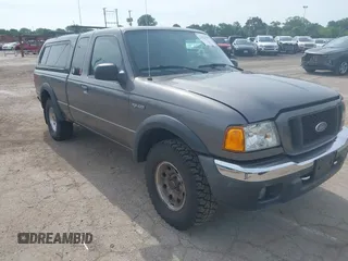 2005 Ford Ranger XLT z VIN 1FTZR45E55PA07355, wystawiony jako IAAI lot #42459358 z przebiegiem 99 773 mil mil oraz . Historia ofert i sprzedaży dostępna na DreamBid. Obrazek 1.
