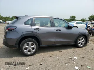 2023 Honda HR-V LX with VIN 3CZRZ2H30PM707821, listed as a Copart auction lot 59532385 with 44,385 mi miles and Salvage title. Bid and sale history available at DreamBid. Image 3.