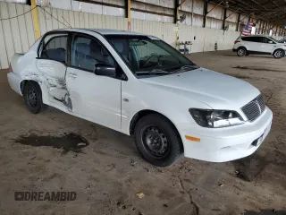 2002 Mitsubishi Lancer ES with VIN JA3AJ26E22U029638, listed as a Copart auction lot 49445635 with 304,063 mi miles and Salvage Title. Bid and sale history available at carsss.com. Image 4.