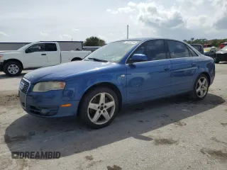 2005 Audi A4 2.0T with VIN WAUDF68E15A444540, listed as a Copart auction lot 73312214 with 180,183 mi miles and Salvage Title. Bid and sale history available at carsss.com. Image 1.