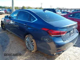 2015 Hyundai Genesis 3.8L with VIN KMHGN4JE7FU038338, listed as a IAAI auction lot 41062654 with 163,468 mi miles and . Bid and sale history available at DreamBid. Image 3.