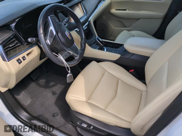 2019 Cadillac XT5 AWD with VIN 1GYKNBRS3KZ151448, listed as a Copart auction lot 74760244 with Not provided miles and Non repairable. Bid and sale history available at DreamBid. Image 7.