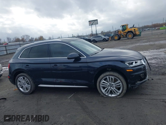 2018 Audi Q5 Premium Plus z VIN WA1BNAFYXJ2092411, wystawiony jako IAAI lot #41051336 z przebiegiem 54 595 mil mil oraz . Historia ofert i sprzedaży dostępna na DreamBid. Obrazek 14.