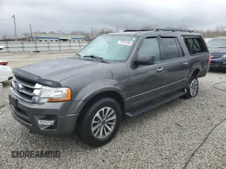 2017 Ford Expedition EL XLT with VIN 1FMJK1JT6HEA21586, listed as a Copart auction lot 49910495 with 115,385 mi miles and Salvage Title. Bid and sale history available at carsss.com. Image 1.