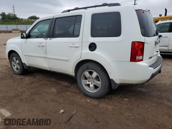 2011 Honda Pilot EX-L z VIN 5FNYF4H5XBB049932, wystawiony jako Copart lot #59227445 z przebiegiem 217 840 mil mil oraz Czysty tytuł • Clean title. Historia ofert i sprzedaży dostępna na DreamBid. Obrazek 2.