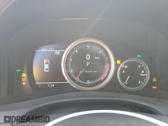 2017 Lexus GS 350 with VIN JTHBZ1BLXHA009806, listed as a Copart auction lot 81306504 with 195,656 mi miles and Salvage title. Bid and sale history available at DreamBid. Image 9.