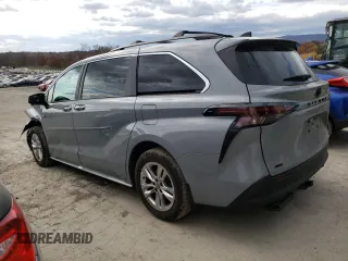 2023 Toyota Sienna XSE 25th Anniversary with VIN 5TDCSKFC3PS103084, listed as a Copart auction lot 79702214 with 17,737 mi miles and Salvage title. Bid and sale history available at DreamBid. Image 2.