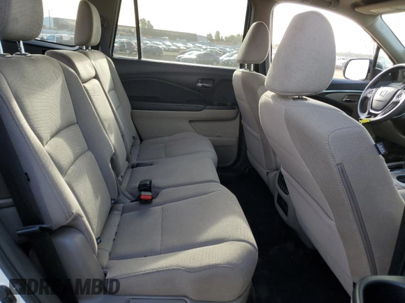 2017 Honda Pilot EX with VIN 5FNYF6H38HB031383, listed as a Copart auction lot 45213375 with 91,290 mi miles and Salvage Title. Bid and sale history available at DreamBid. Image 12.