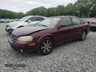 2003 Nissan Maxima GLE z VIN JN1DA31A23T400221, wystawiony jako Copart lot #57653665 z przebiegiem 81 221 mil mil oraz Czysty tytuł • Clean title. Historia ofert i sprzedaży dostępna na DreamBid. Obrazek 1.