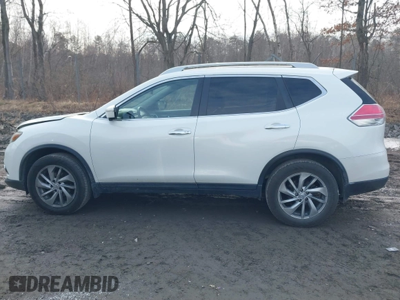 2014 Nissan Rogue S with VIN 5N1AT2MV9EC870327, listed as a IAAI auction lot 41787876 with 98,534 mi miles. Bid and sale history available at carsss.com. Image 14.