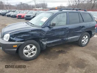 2005 Hyundai Santa Fe GLS with VIN KM8SC13D55U927740, listed as a IAAI auction lot 41716268 with 67,998 mi miles. Bid and sale history available at carsss.com. Image 6.