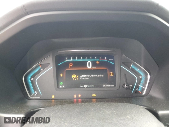 2022 Honda Odyssey EX with VIN 5FNRL6H52NB029414, listed as a Copart auction lot 55947155 with 53,954 mi miles and Salvage title. Bid and sale history available at DreamBid. Image 9.